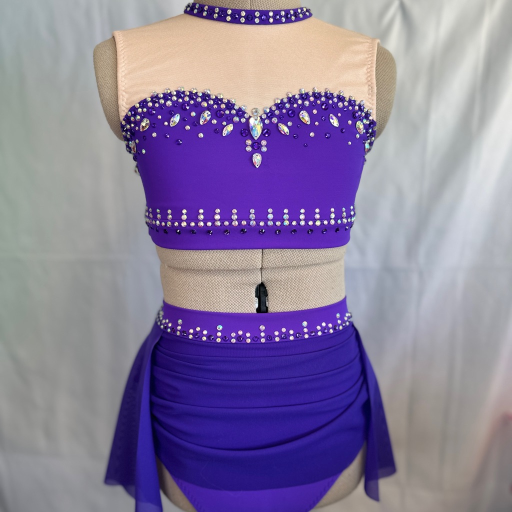 Lyrical Solo Costume, Child Size 8, Brand New